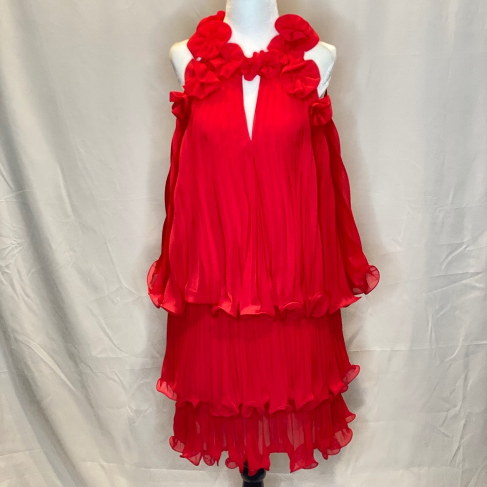BCBG Red Berry Arabella Dress
